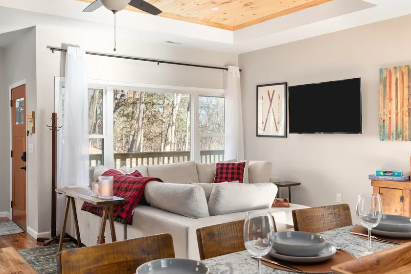 Cozy Mountain Home | Game Room + Workspace - Image 1