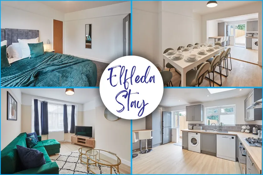 Elfleda Stay - Modern 5 bedroom house with parking - Image 1