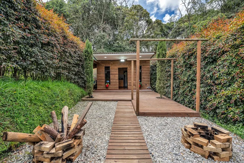 Cozy Natura Cabin for Couples | BBQ & Fire Pit - Image 1