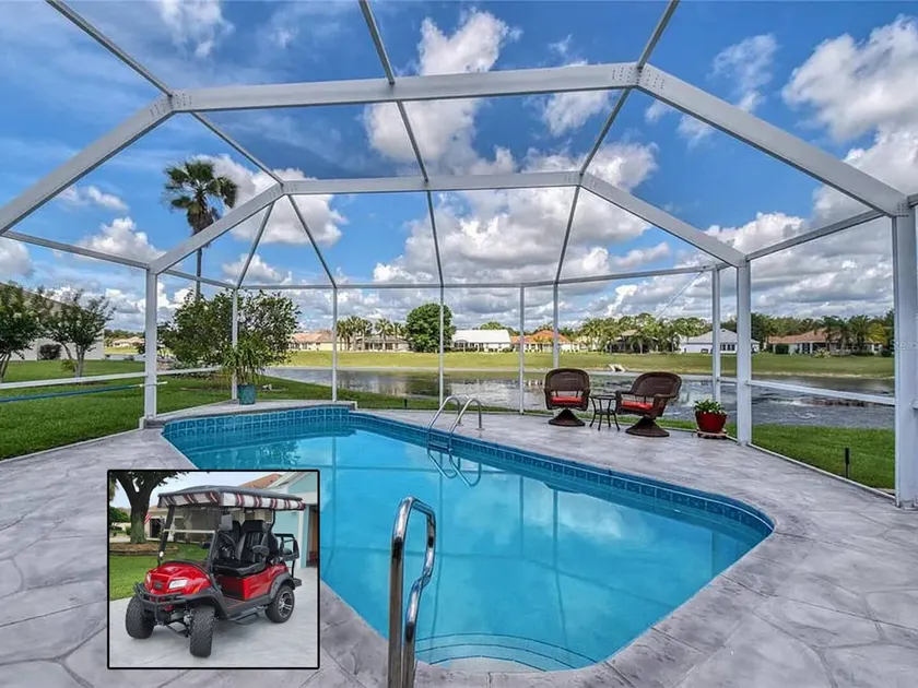 Waterfront, Heated Pool, Golf Cart, & 2 King Beds - Image 1