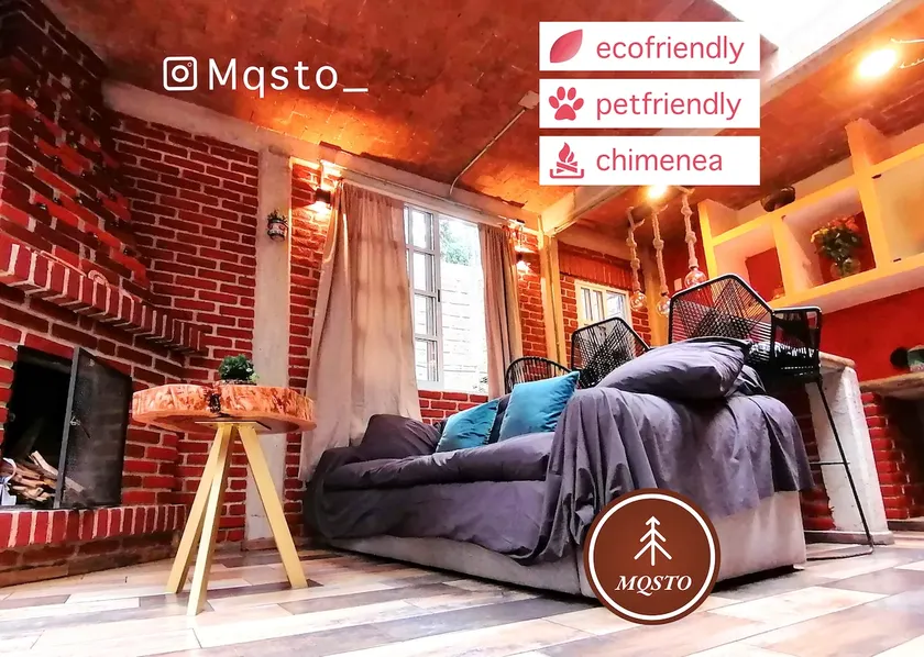 Romantic cabin with fireplace and forest Pet Friendly - Image 1