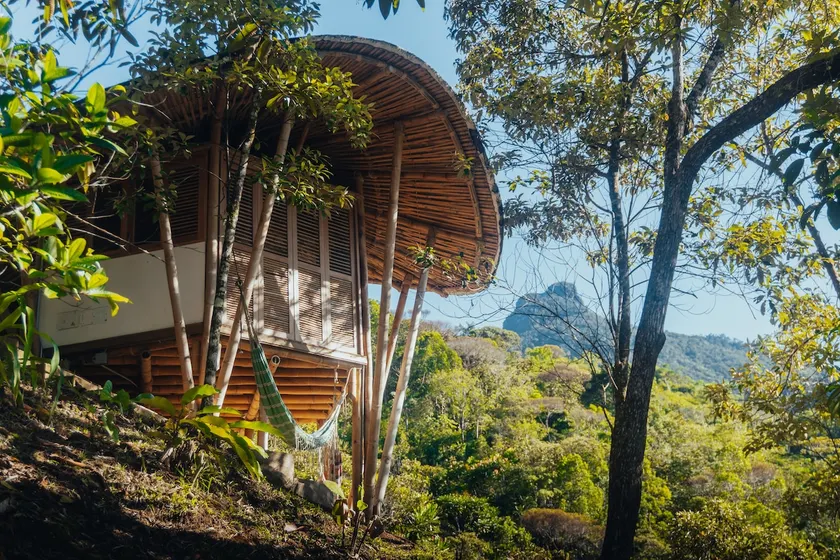 Guadualinda • Bamboo cabin overlooking Tabor - Image 1