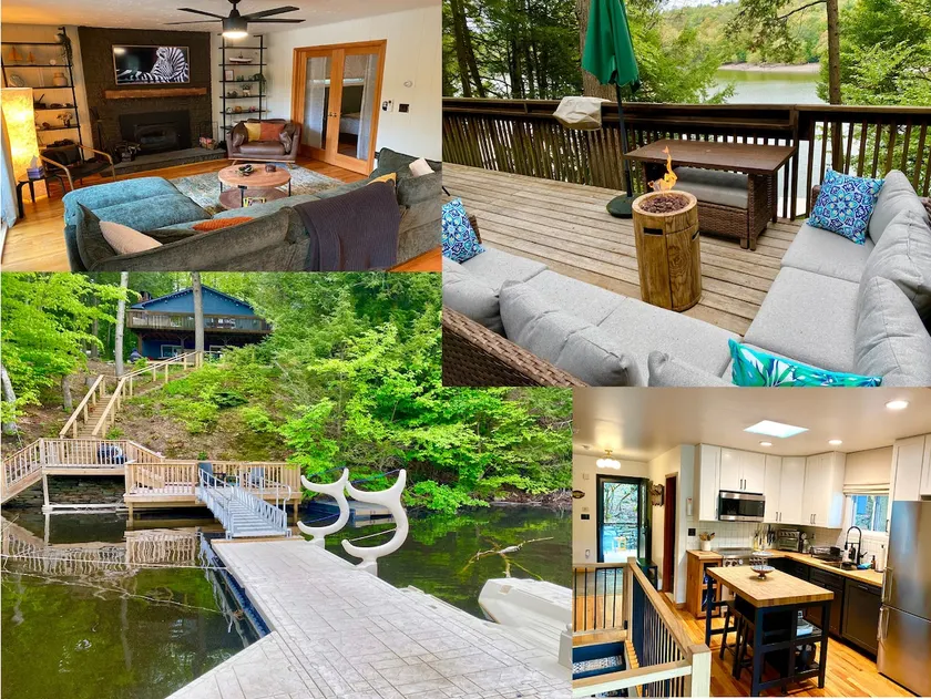 Lakefront Catskills Home with Sauna - Image 1