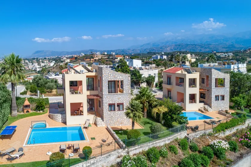 Private pool * 500mt to Stalos beach*Stunning view - Image 1
