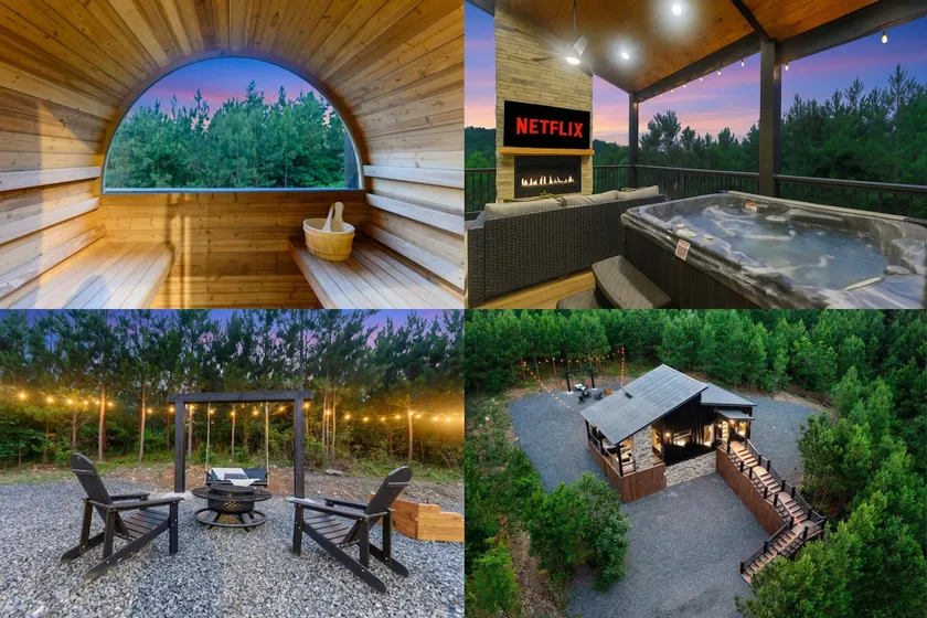 Sauna, Hot Tub, Smoker, Firepit, Private Retreat - Image 1