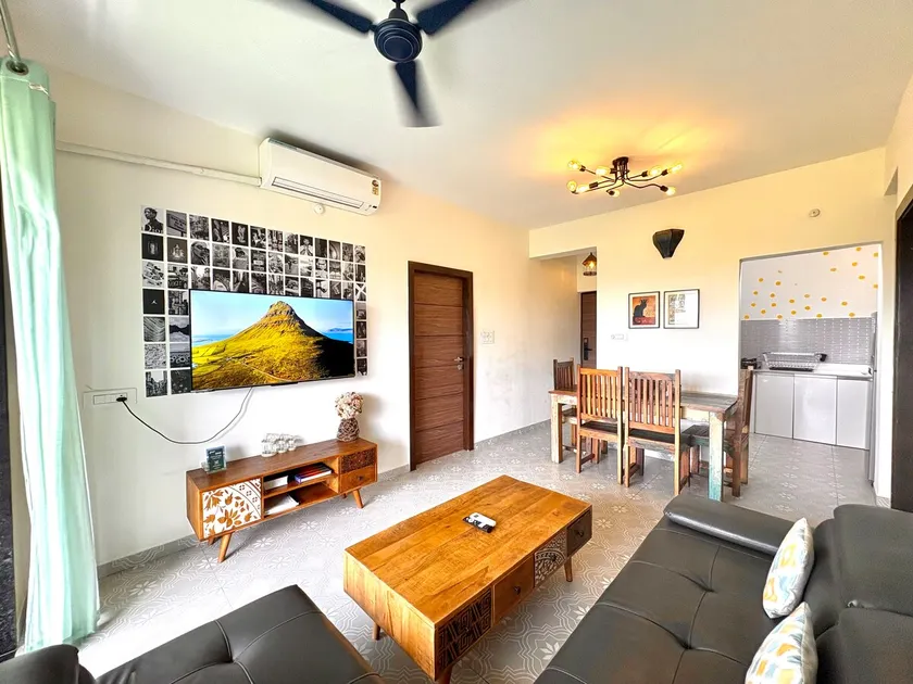2-Bedroom Apartment in Candolim | Mangrove View | Pool & Wi-Fi | A508 - Image 1