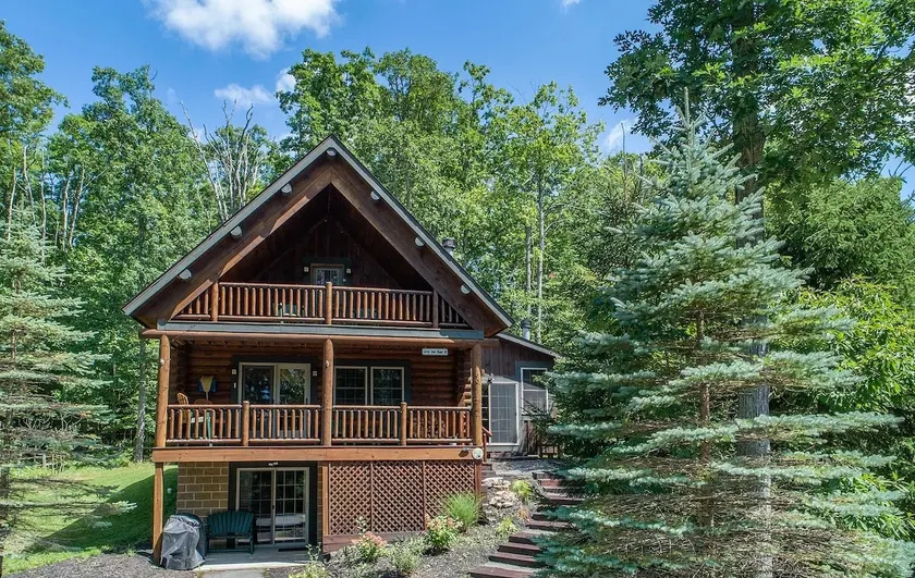 Cabin near lake, family & pet friendly, hot tub! - Image 1