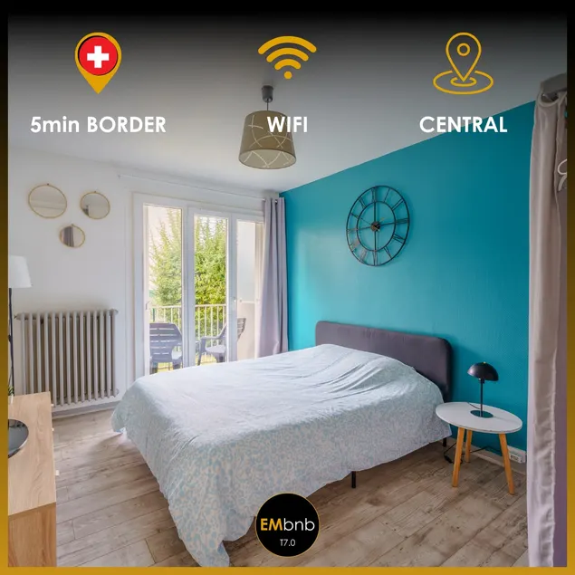 EMbnb T7.0 | Charming Studio close to Geneva - Image 1