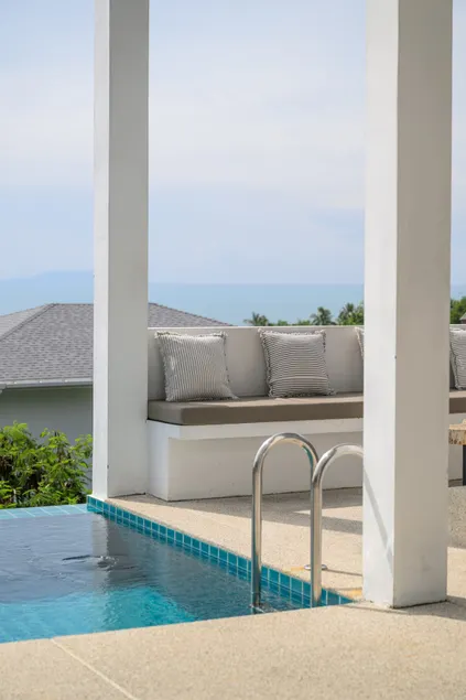 Sunset villa rooftop with pool 180 Seaview - Image 1
