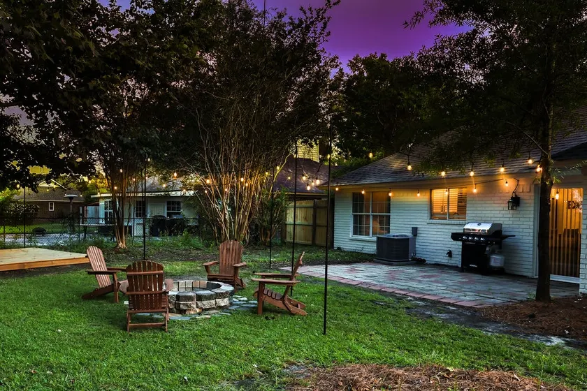The Robin Retreat | Game room + Fire pit - Image 1