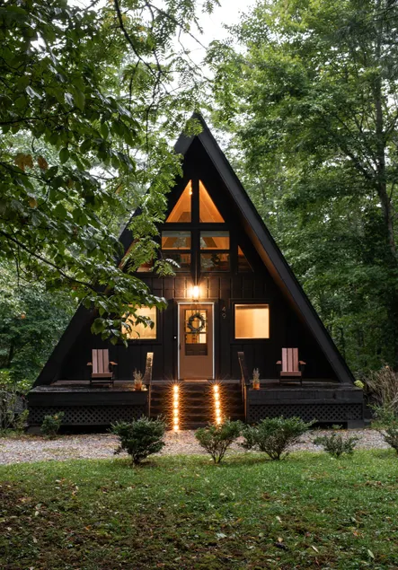 Cozy A-Frame- Pet Friendly, Hot tub, Firepit - Image 1
