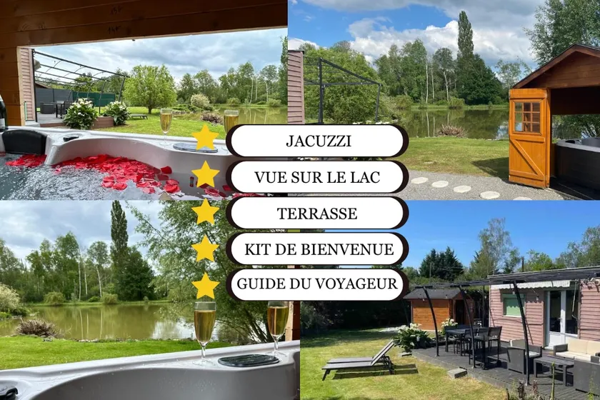 ”Le Rosie” Lakeside Cottage with Jacuzzi - Image 1