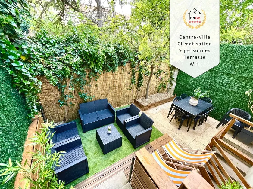 BnGo | Maison Mimosa | Garden, 3 bedrooms, 9 people - Image 1