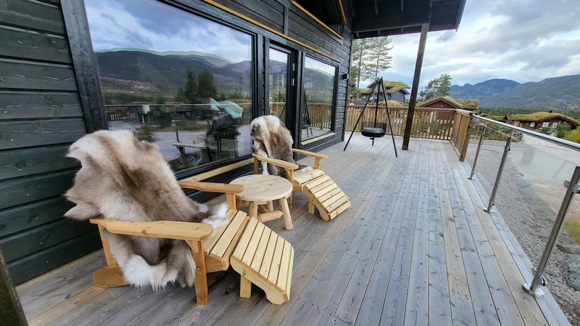 Elegant black chalet with top amenities in Vrådal - Image 1