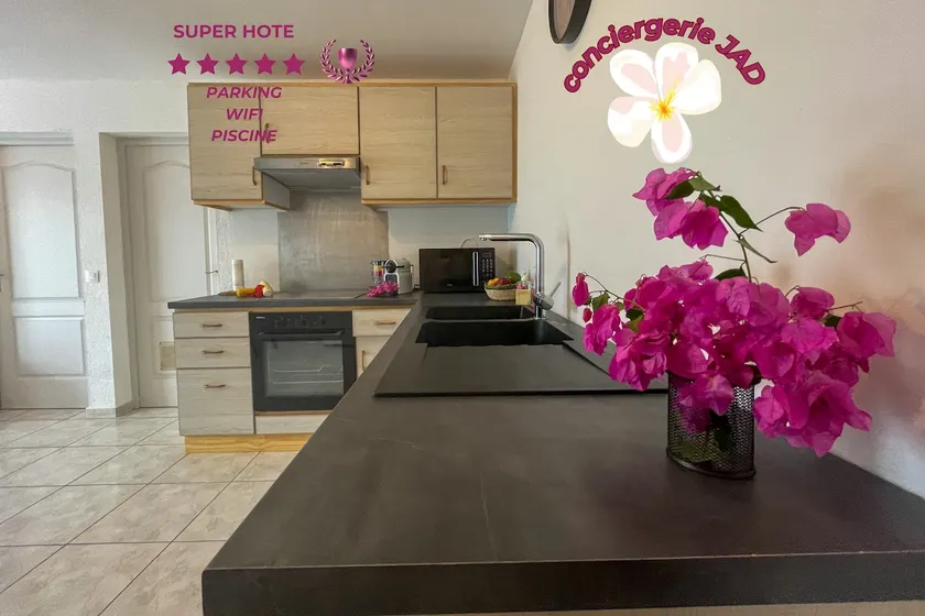 Tahiti apartment near hospital, wifi, A&C, swimming pool - Image 1