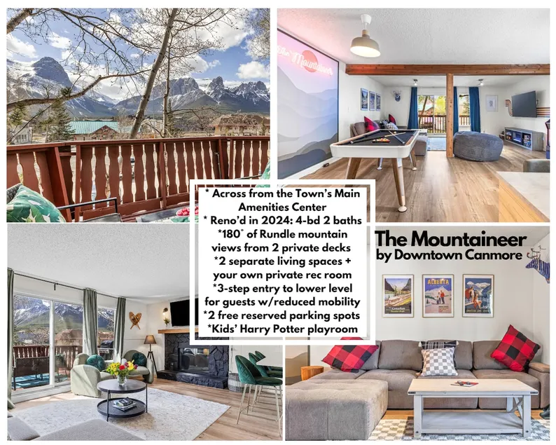 4BR 2000sqft Gem by DT, Epic VIEWS & Private Decks - Image 1