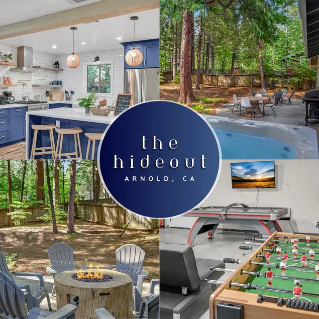 The Hideout: Hot Tub | Fire Pit | Game Room - Image 1
