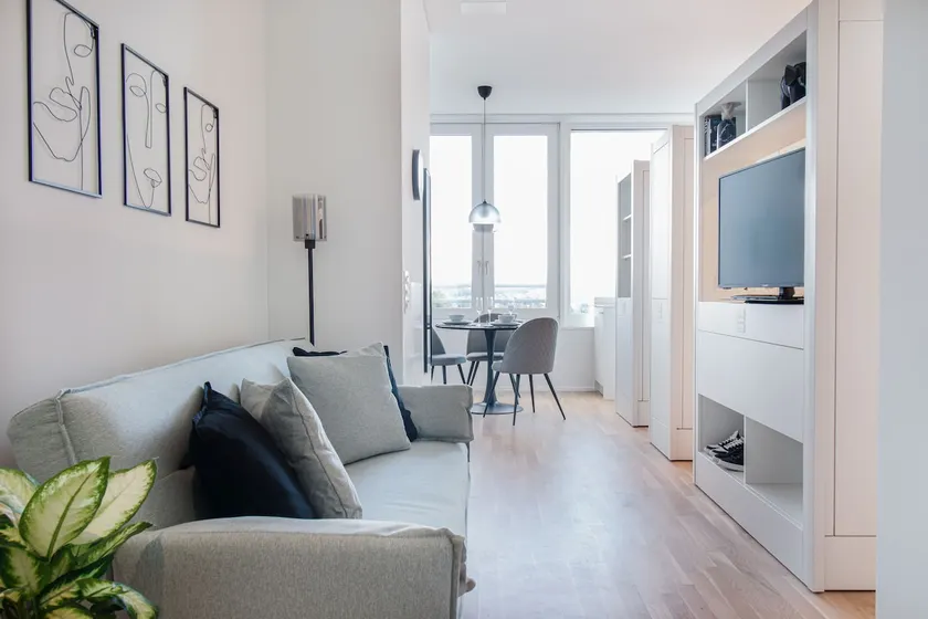 Lion Apartment Gray – near Rheinfall + Parking - Image 1