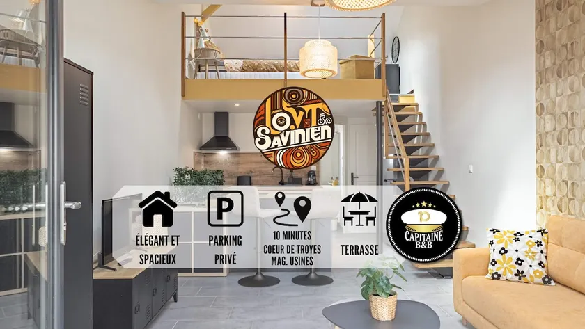Le Loft Savinien - Near Troyes - Terrace - Image 1