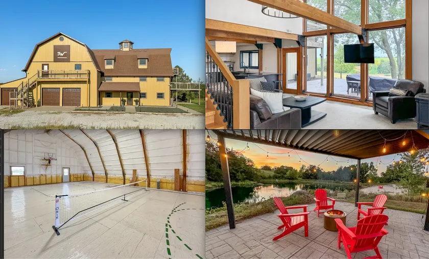 DREAM Lincoln Barn House. Fire Pit. Hot Tub. BBall - Image 1