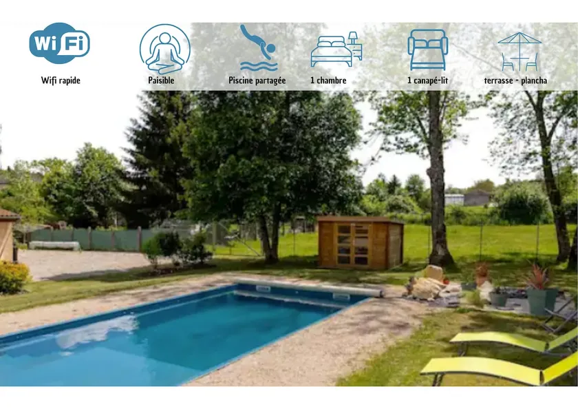 Country cottage – shared pool – 3 stars - Image 1