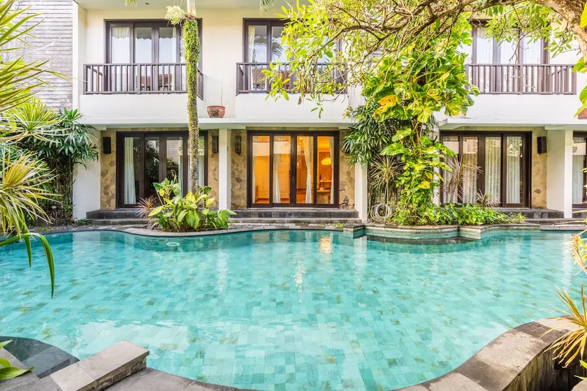 2BR Cozy-Boho Seminyak Villa w/ Shared Pool - Image 1