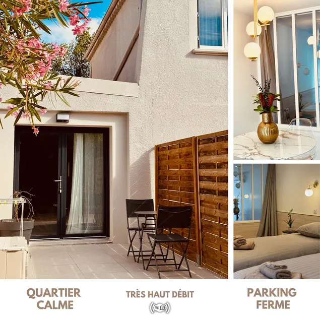 Superb new accommodation - ground floor - air conditioning - terrace - parking - Image 1