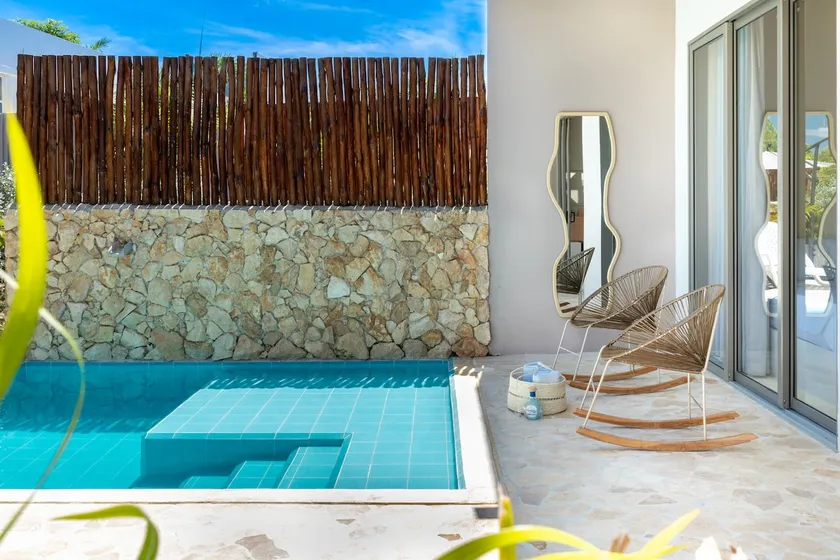 Family villa with air conditioning and private pool - Image 1