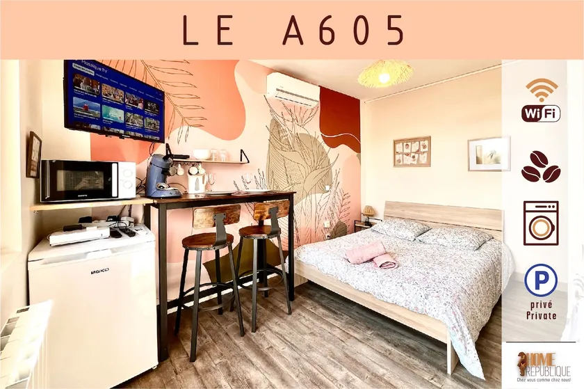 A605 Studio with private parking in StGeorges/Baulche - Image 1