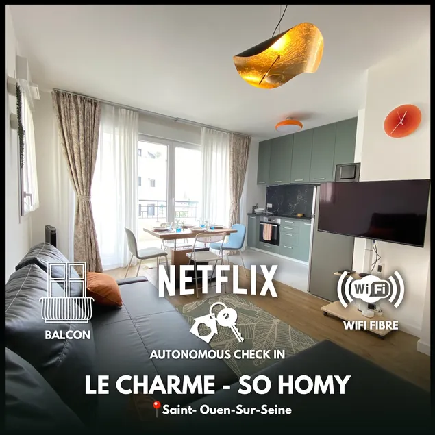 Le Charme des Docks by So Homy - 1 Bed Room - 4 PAX - Image 1