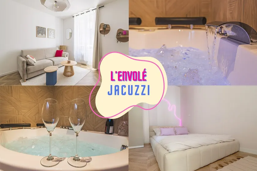 L'Envolé – Jacuzzi – TGV station and Downtown - Image 1