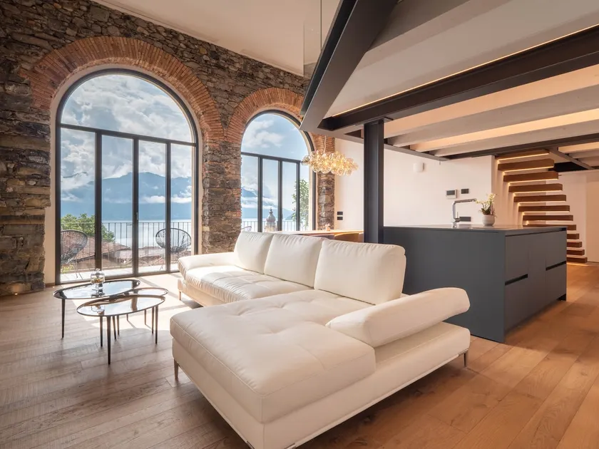 Lake Como Historic Loft • Design & View - Image 1