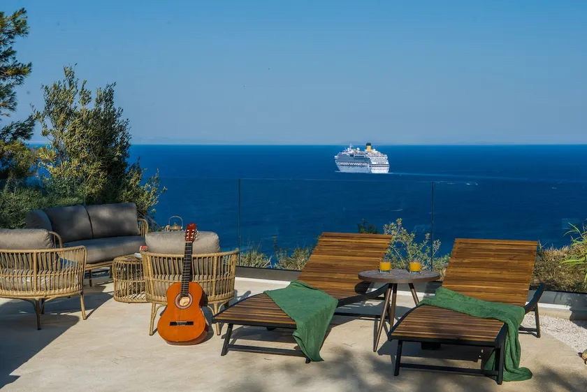 Iris Villa Zante incredible view of the Ionian Sea - Image 1