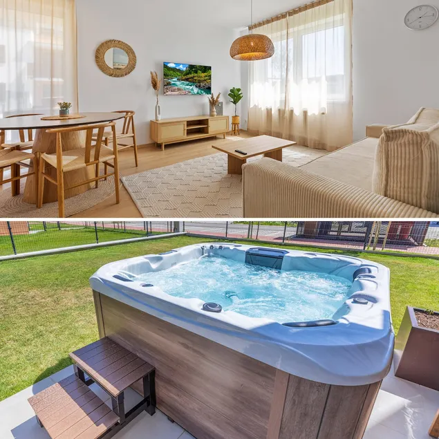 Boho Apt w Jacuzzi, Grill & Garden - Image 1