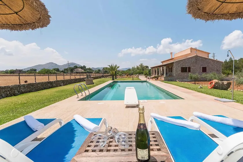 Villa Can Mosca, garden and swimming pool close to beach - Image 1