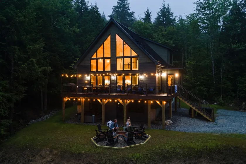 Maine Woods Chalet! Hot Tub | Game Room | Privacy - Image 1