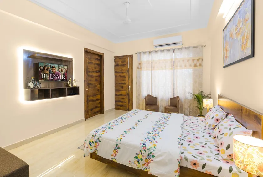 Nirvana Nest | Spacious 1BHK Near Laxman Jhula - Image 1