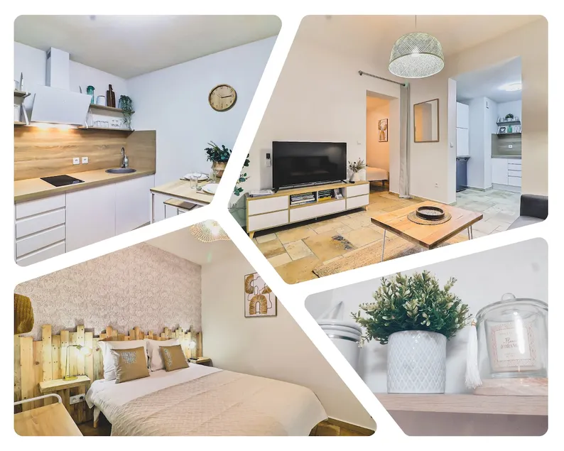 LE PTIT HONORE - Appartement 2 pers - Centre Cosy WiFi Clim Garage - Image 1
