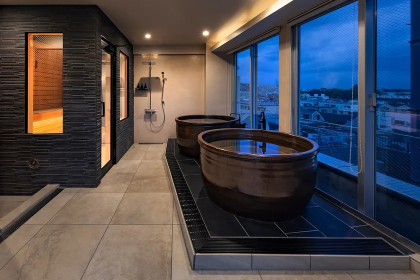 5-minute drive from Shibuya/Sauna, pot bath, rooftop BBQ grill, karaoke/Wi-Fi/consecutive nights discount/25 minutes from Haneda - Image 1