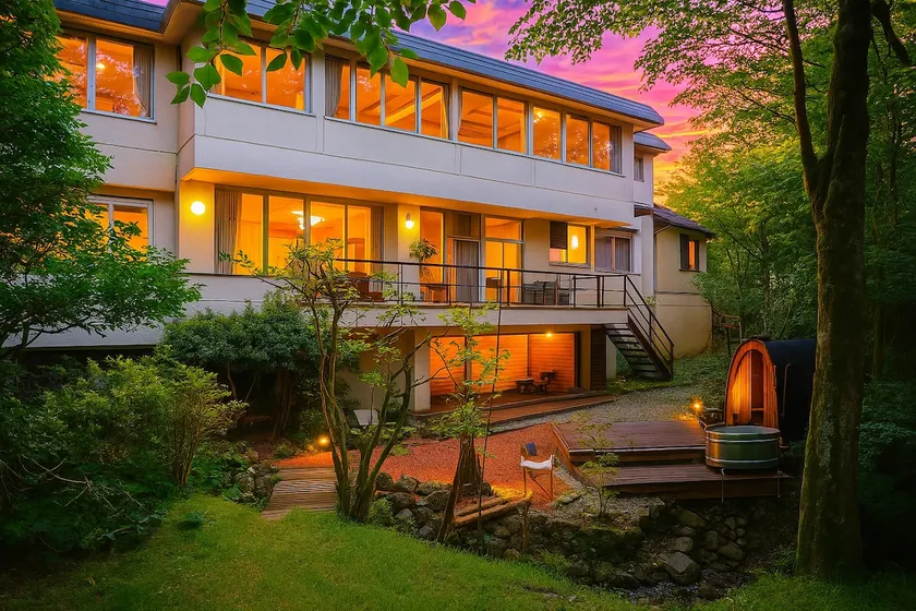 Hakone 350㎡ Private Rental/Source Hot Spring/Family Friendly/6 Bedrooms/Bus Access/Bonfire/｜koti hakone - Image 1