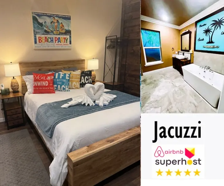 Tropical Spa Studio, Jacuzzi, Kitchen, Sparks - Image 1