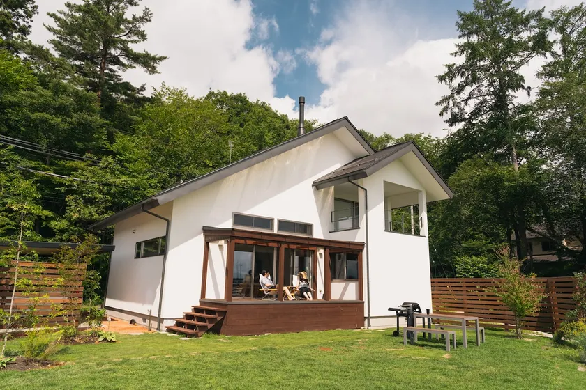 Villa for rent in a rural landscape | Sunrise and starry sky sauna experience/Nagano Prefecture Azumino - Image 1