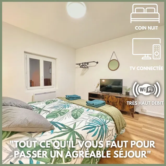 Le Cleveland, cozy studio in the center + WIFI - Image 1