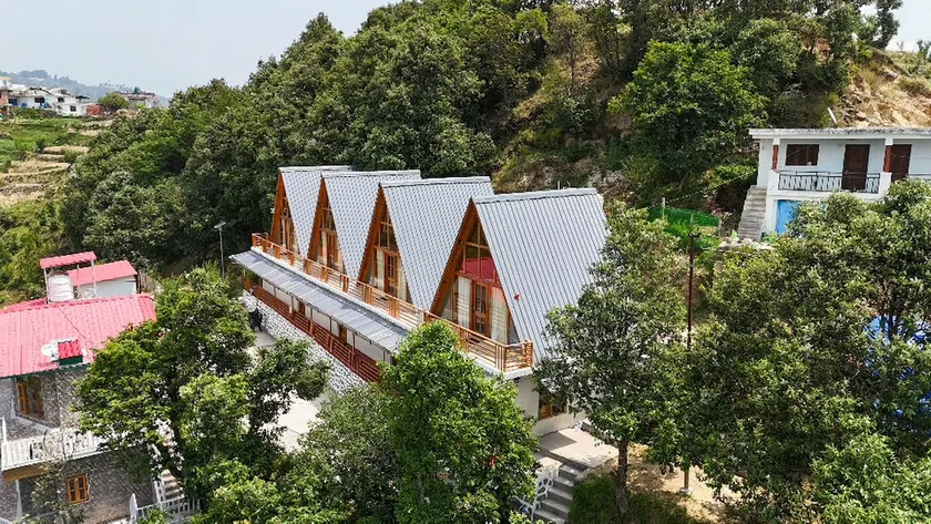 The Woodshed | Wooden A-Frame Cottage (101) - Image 1