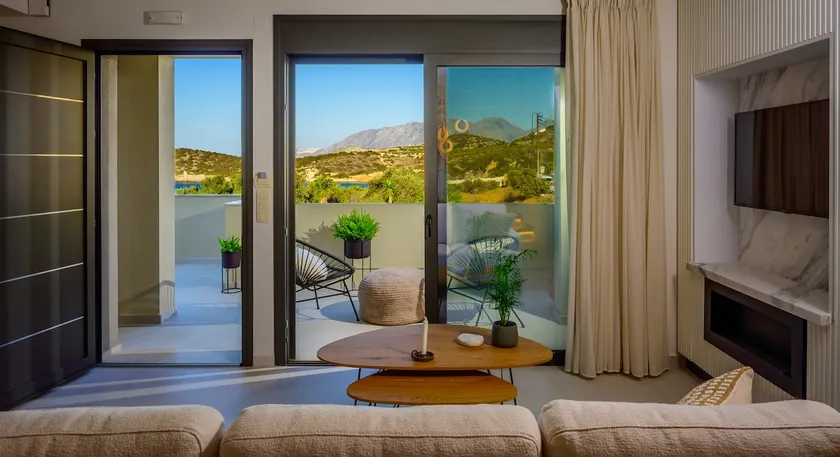 Kalos Homes Istron | Istron Loft Sea View Jacuzzi - Image 1