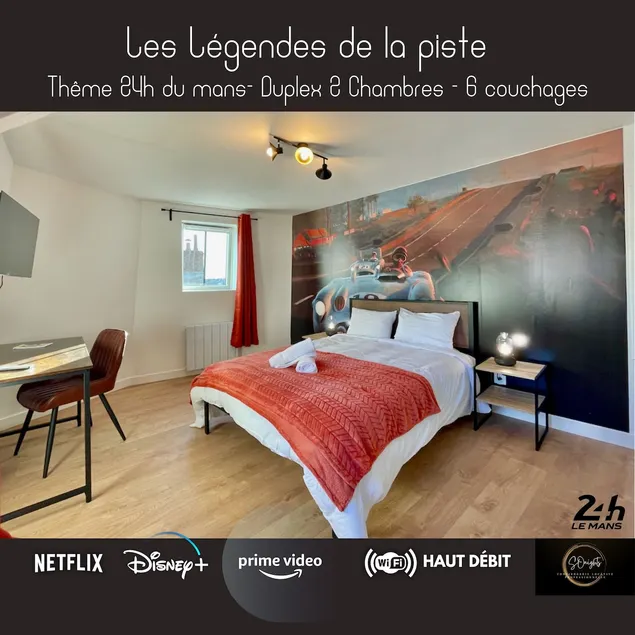 Track Legends – Duplex – 2 rooms - Image 1