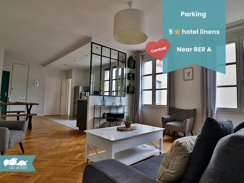 25 min Paris: Nice 2 rooms – Parking – Central - Image 1