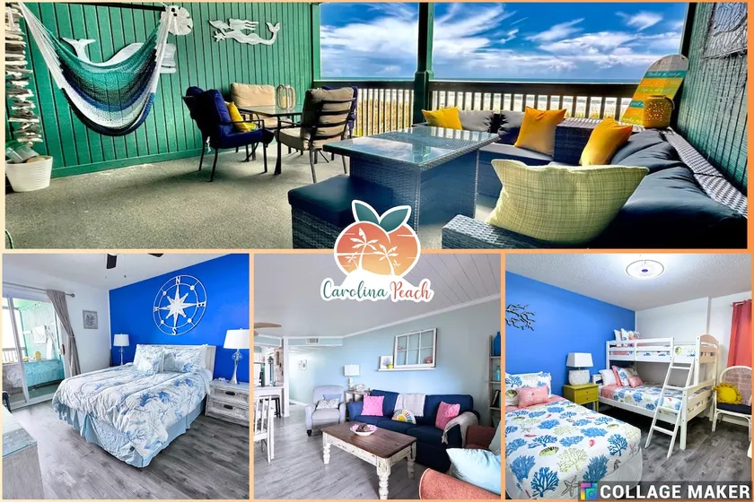 Direct Oceanfront! 2B/2B + Oversized Porch + Pool! - Image 1
