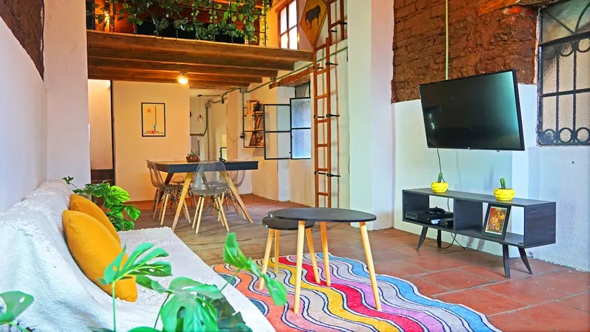 Art house. House, plants and art. - Image 1