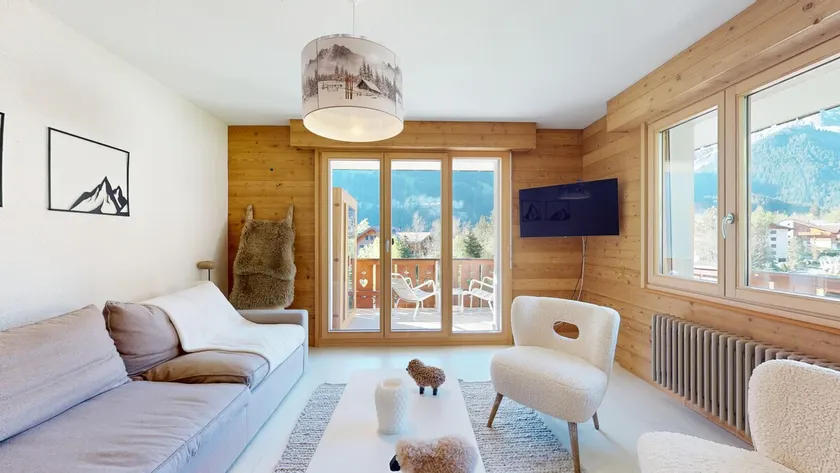 Modern alpine apartment with sauna - Image 1